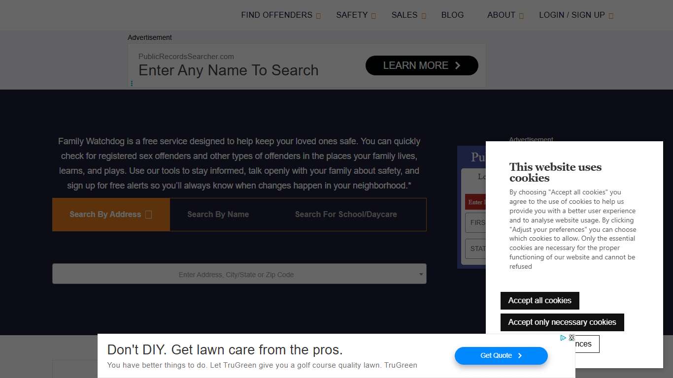 Free Sex Offender Registry Search Nationwide Free Offender Registry, Free Sex Offender Registry, Free Sex Predators Registry